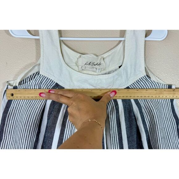 Anthropologie Koto Bolofo Oversized 100% Linen Dress Women's 8 - Picture 10 of 11